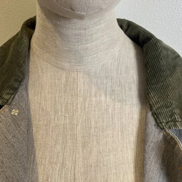 ARMANI JEANS BUCKLE DENIM FIELD JACKET - Picture 5 of 16